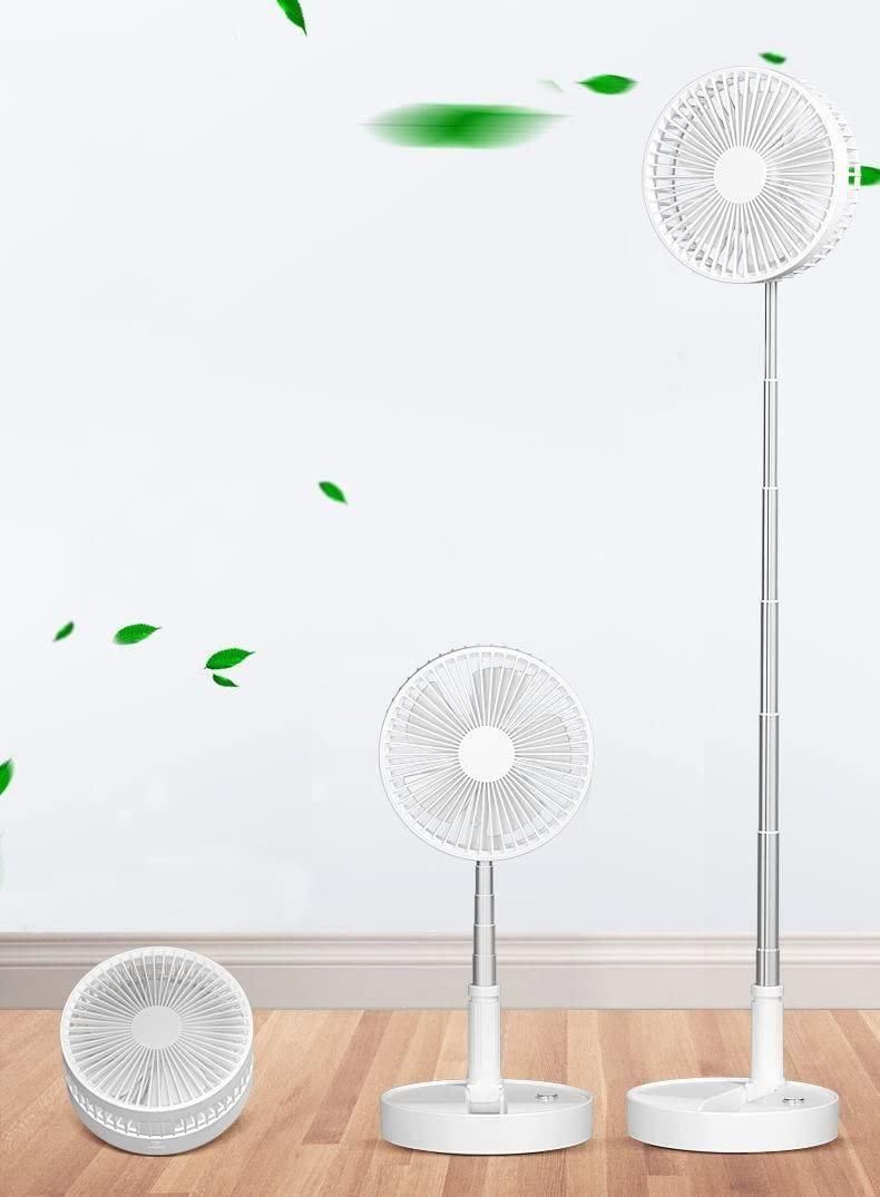 Chargable Table Fan (Height Adgustable and Telescopic