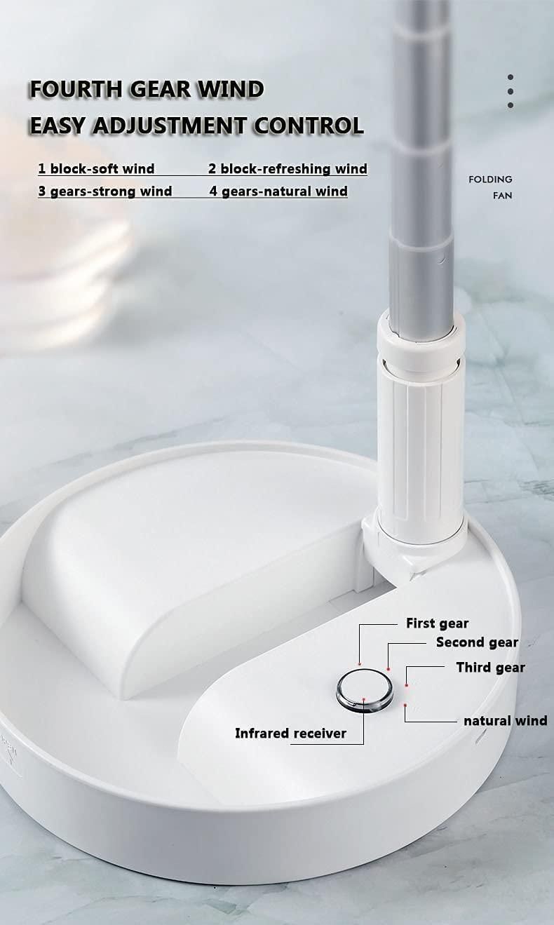 Chargable Table Fan (Height Adgustable and Telescopic